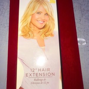 Christie Brinkley Hair2wear med golden blonde 12”